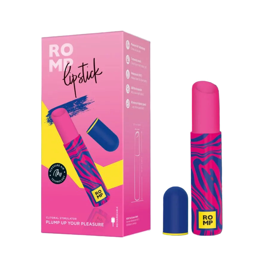 ROMP Lipstick discreet air-pulse clitoral stimulator — view 2