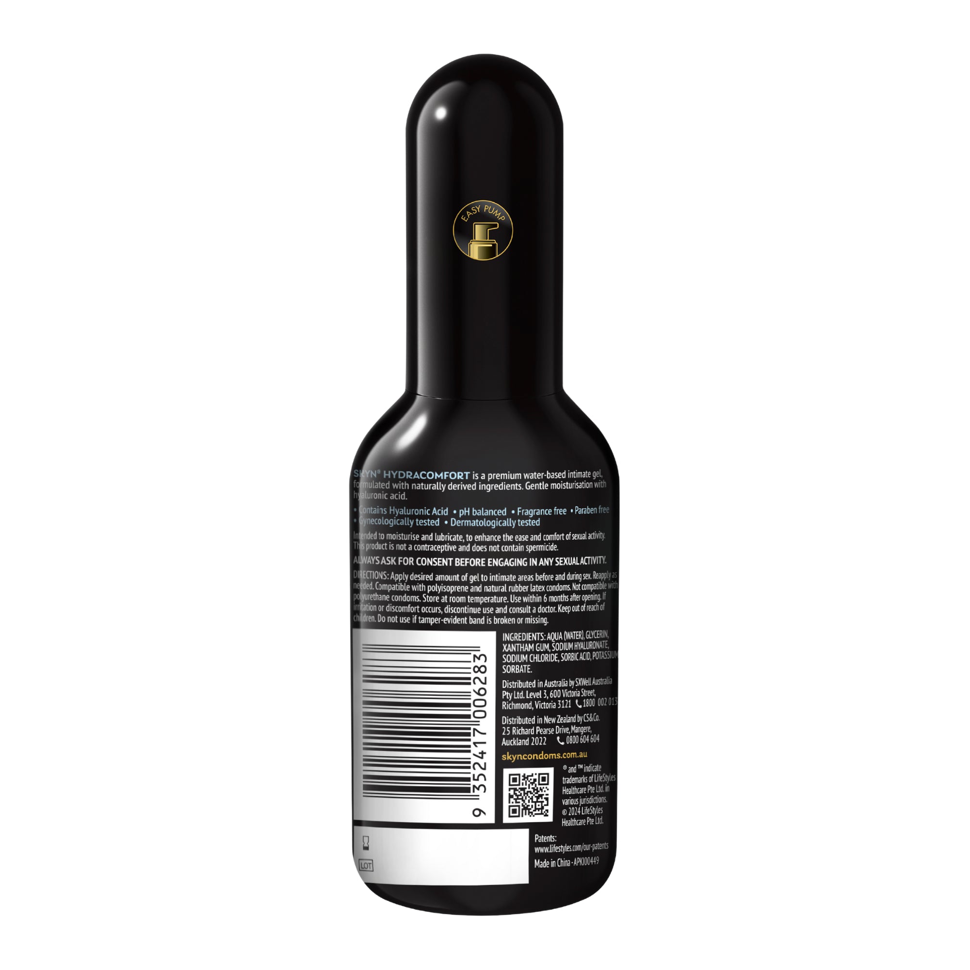 SKYN HydrAcomfort water-based lubricant 80ml — view 2