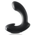 Control vibrating P-spot prostate massager in silicone