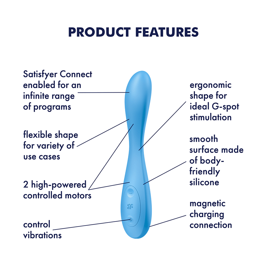 Satisfyer G-Spot Flex 4 app-controlled vibrator — view 3