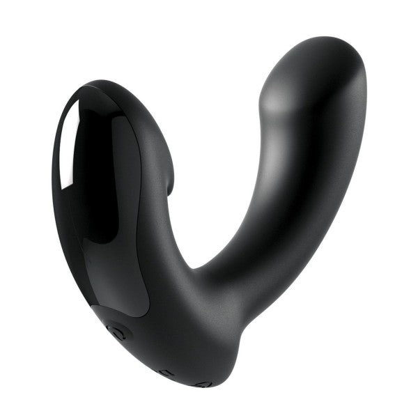Control vibrating P-spot prostate massager in silicone — view 2