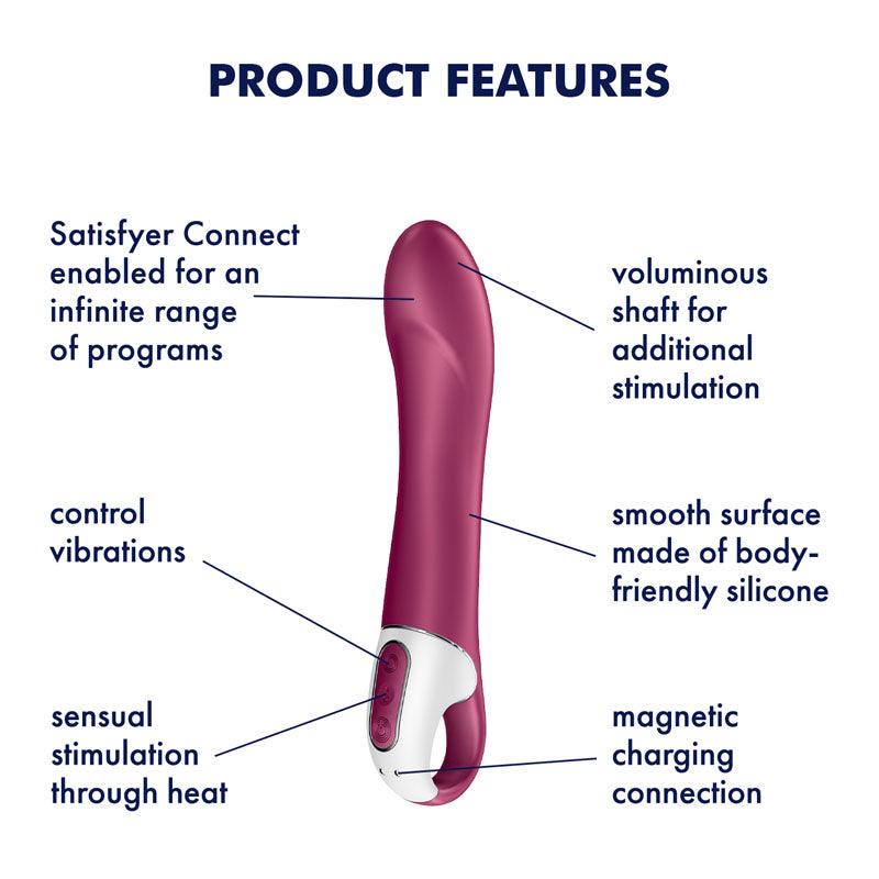 Satisfyer Big Heat warming G-spot vibrator — view 2