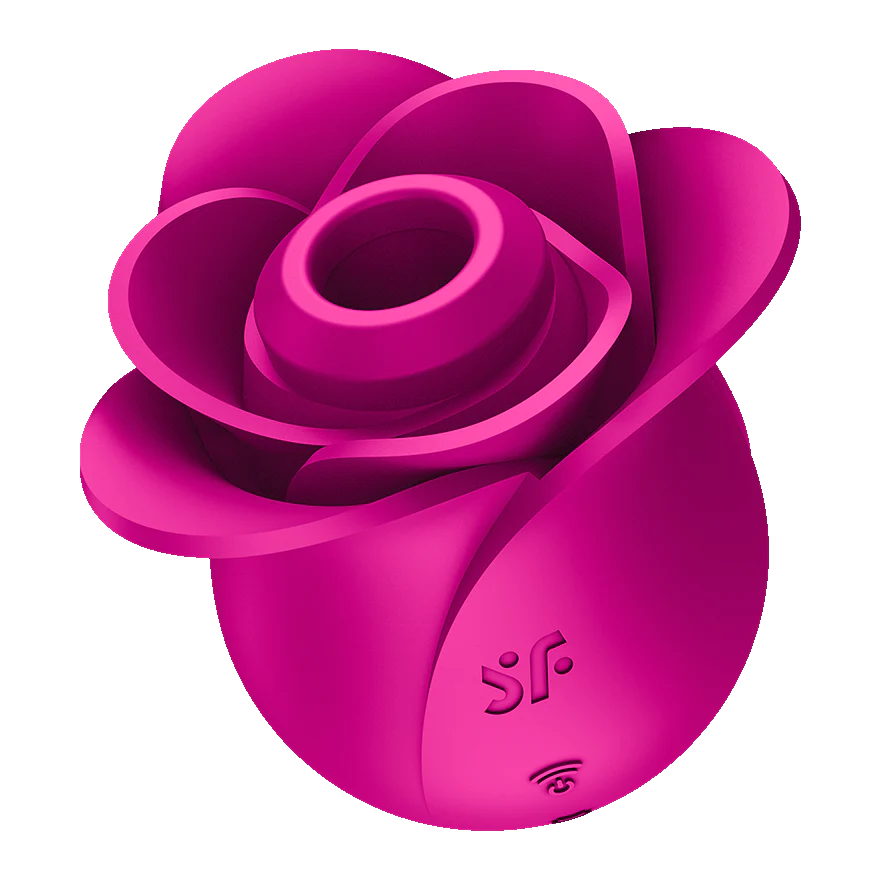 Satisfyer Blossom flower-shaped air-pulse clitoral stimulator — view 5