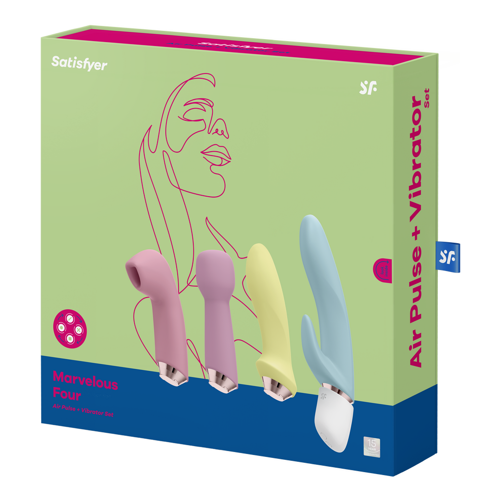 Satisfyer Marvelous Four interchangeable set — view 8