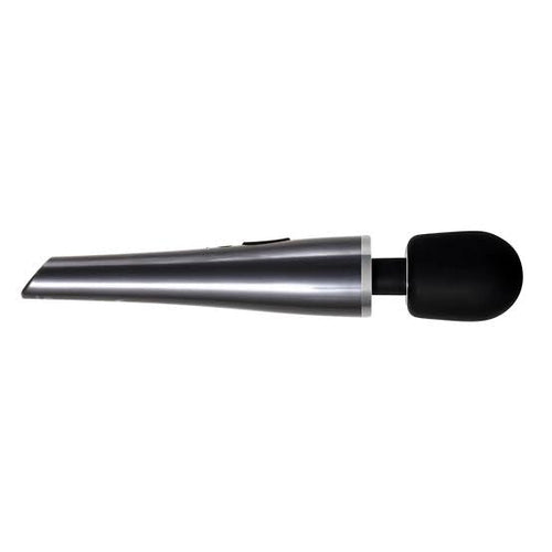 Evolved Metallic Power Wand flexible massager with silicone head — view 2