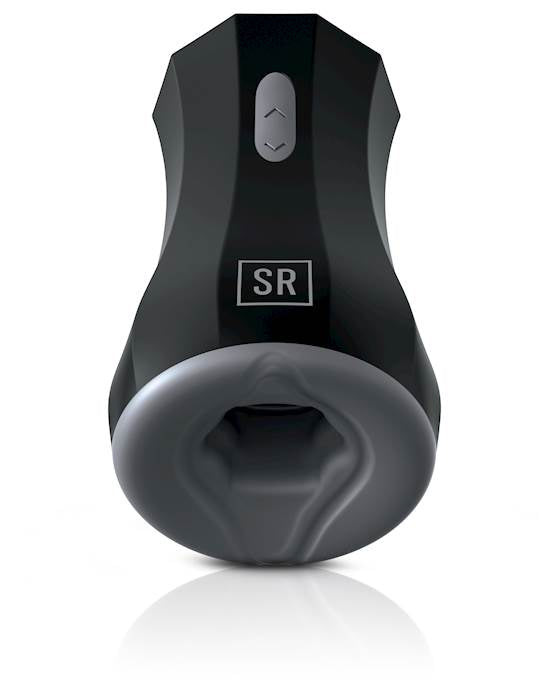 Control Silicone Twin Turbo warming vibrating stroker
