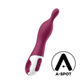 Satisfyer A-Mazing 1 curved A-spot vibrator in body-safe silicone