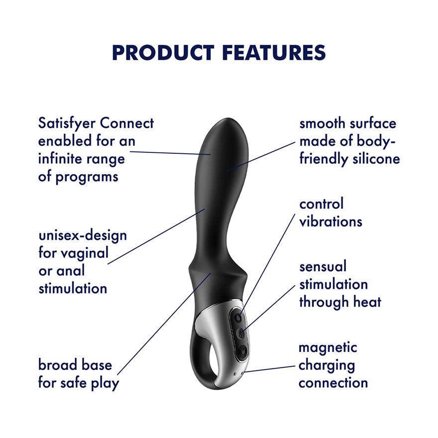 Satisfyer Heat Climax warming anal vibrator — view 2