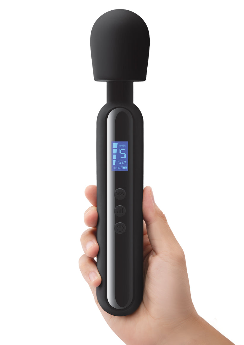 Bodywand Digi wand vibrator with digital display — view 3