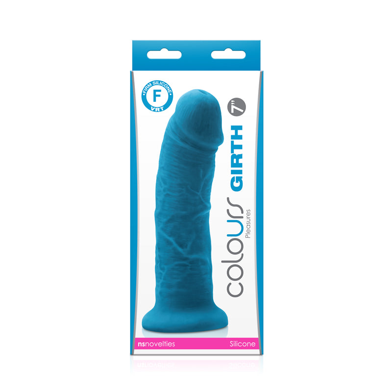 Colours Pleasures Girth 7" silicone dildo — view 2