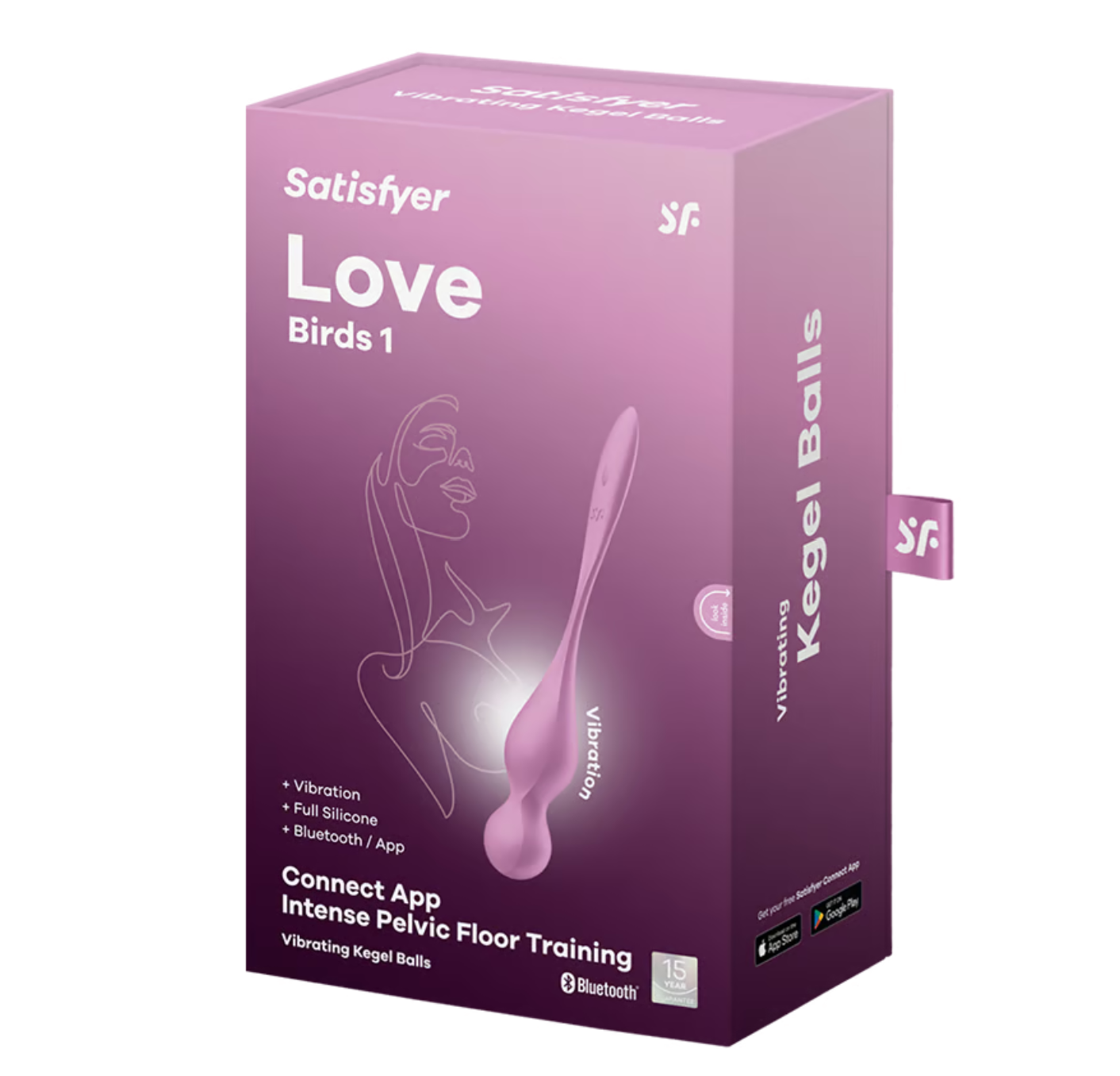 Satisfyer Love Birds 1 app-controlled vibrating Kegel balls — view 3