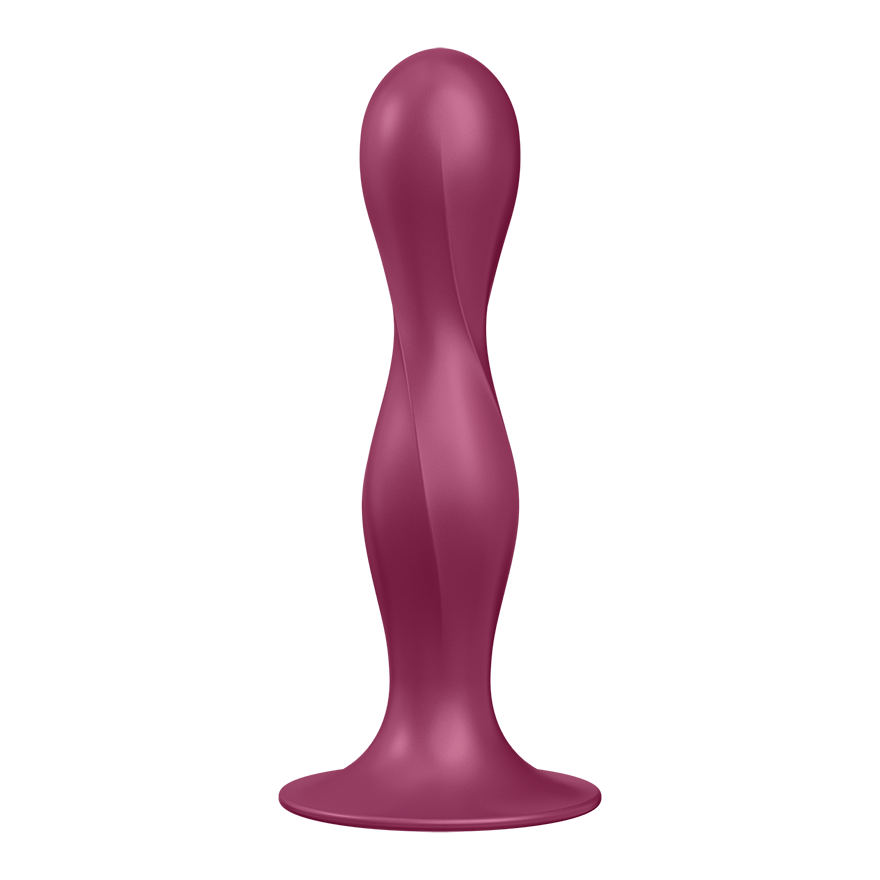 Satisfyer Double Ball-R flexible weighted silicone dildo — view 2