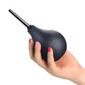 Deluxe anal douche with soft squeeze bulb, holds 160ml