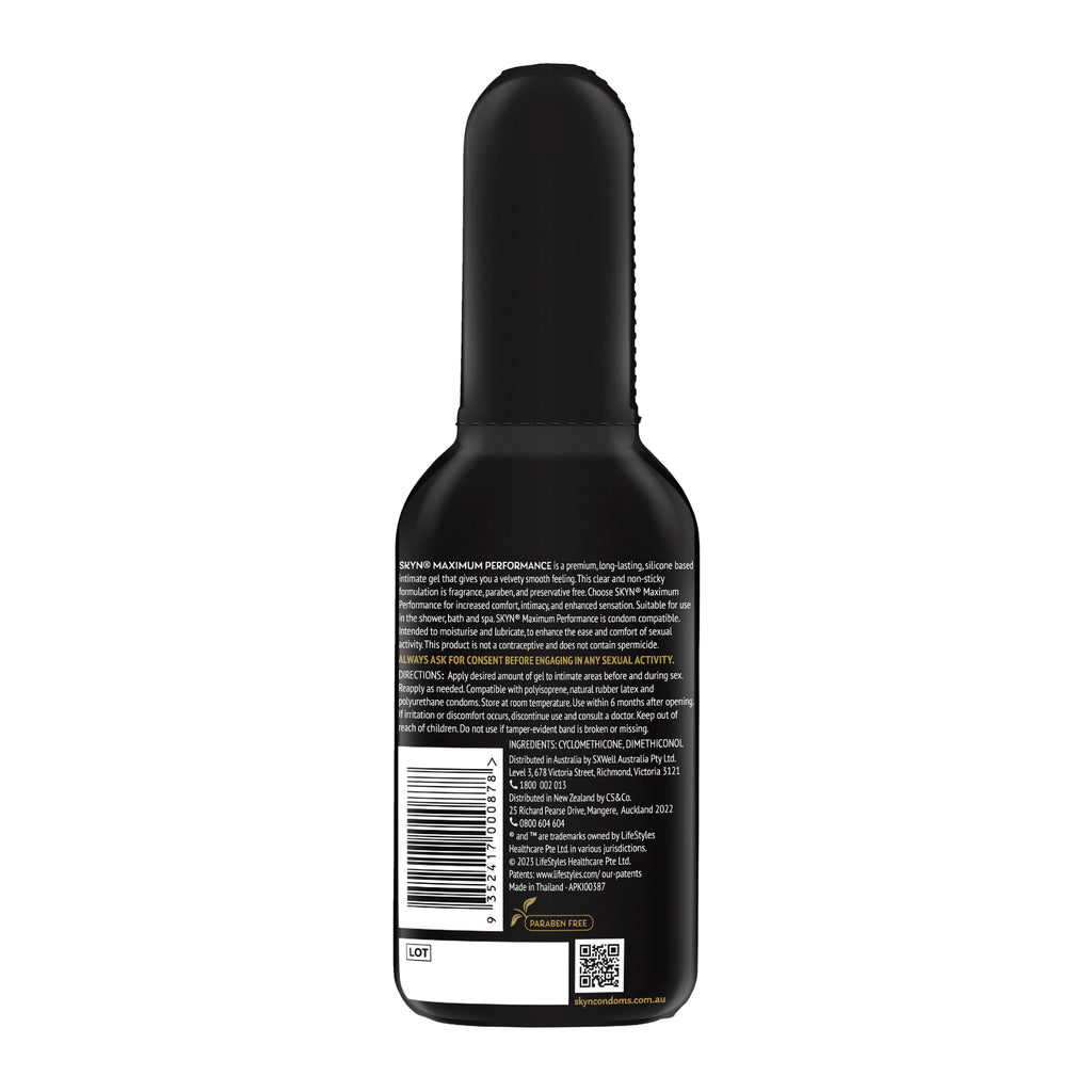 SKYN Maximum Performance silicone lubricant 80ml — view 2