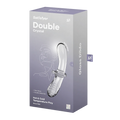 Satisfyer Double Crystal double-ended borosilicate glass dildo — view 5