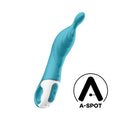 Satisfyer A-Mazing 2 textured A-spot vibrator in body-safe silicone